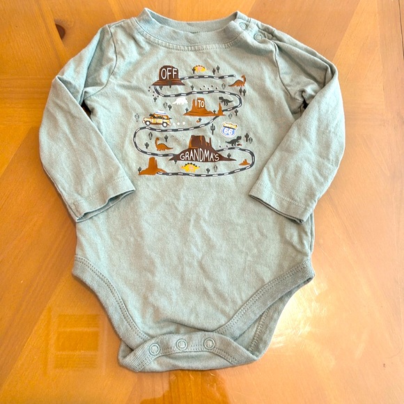 Garanimals, Off To Grandmas Onesie, perfect condition so cute - Picture 1 of 1
